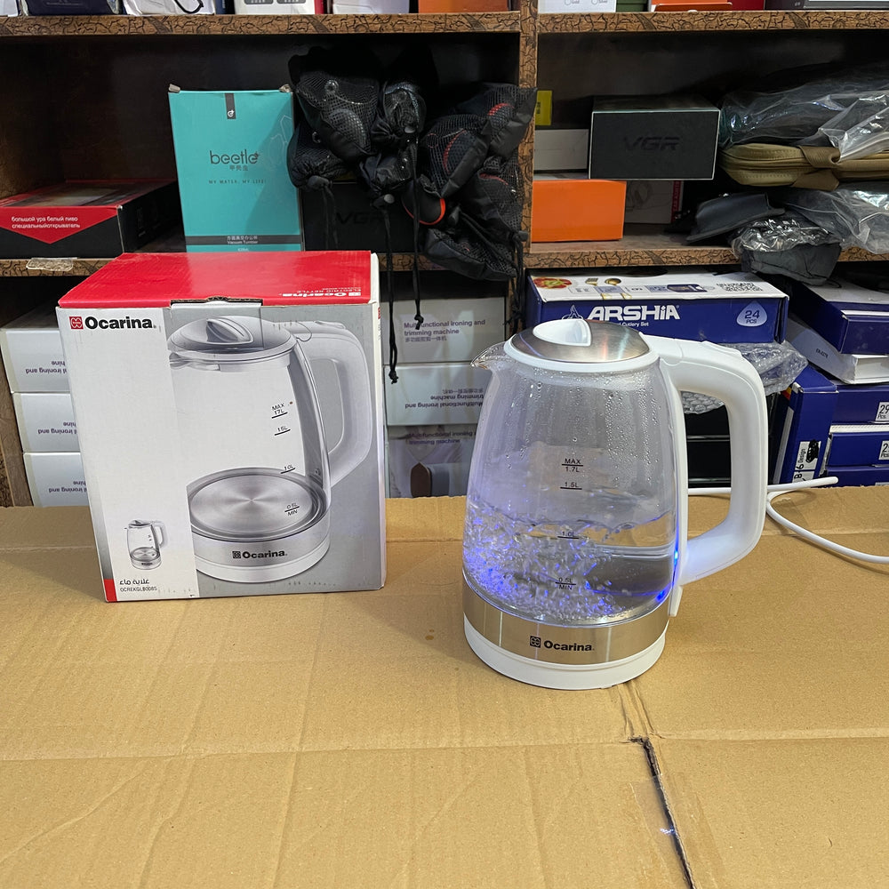 Lot Imported Ocarina 1.7L Glass Kettle